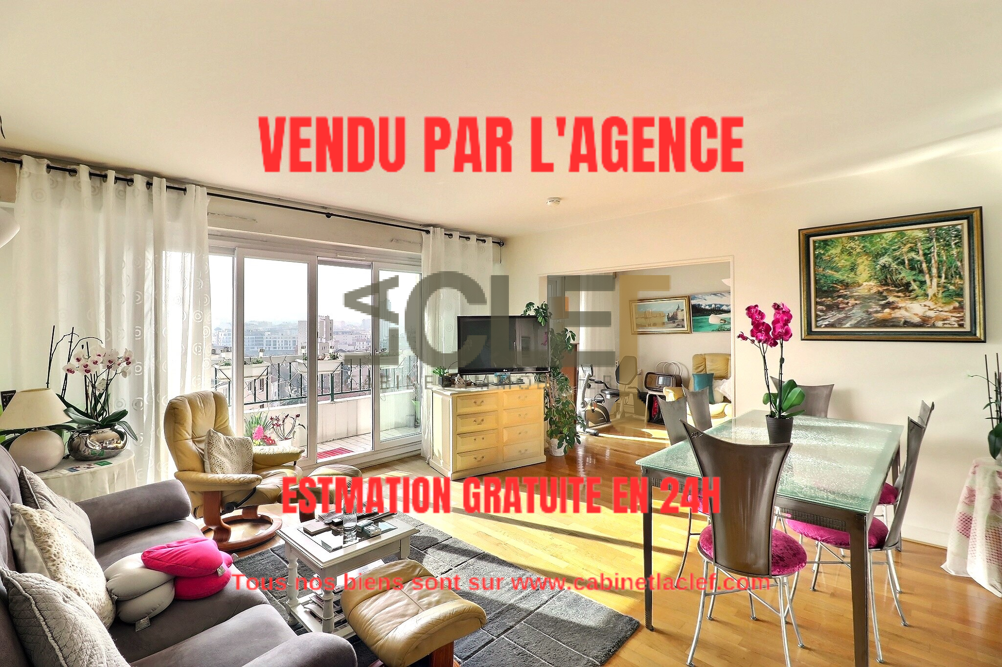 Vanves – 4 pièces – 92m2 – Vue panoramique – Traversant | Prix : 0 €