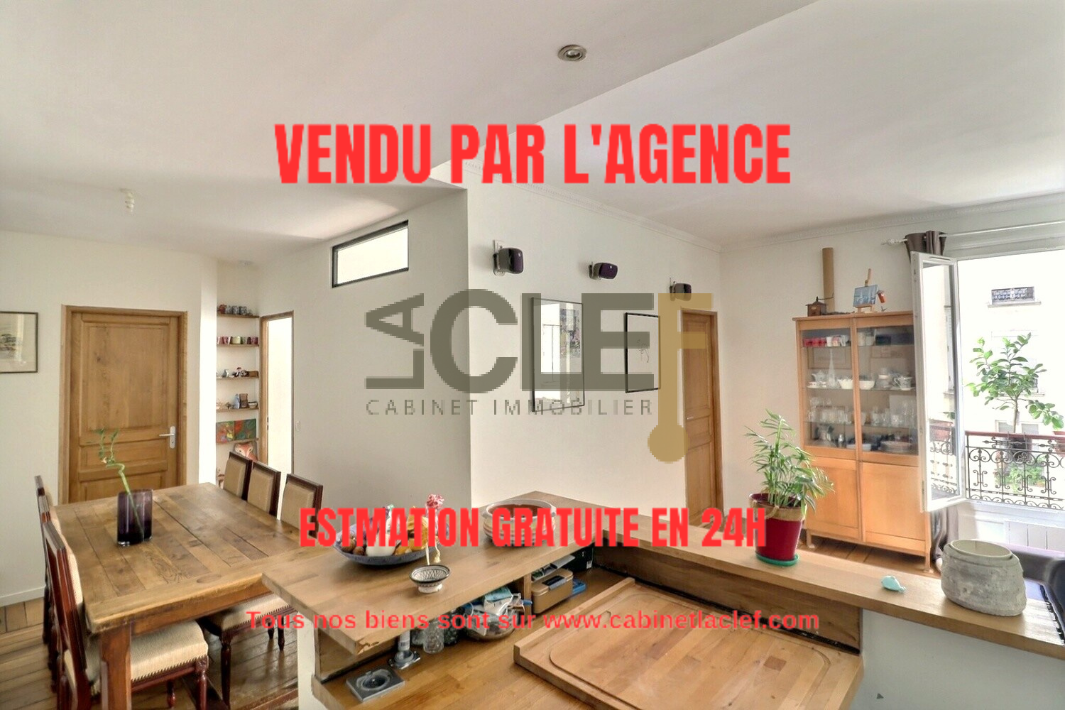 Paris 11 – 3 pièces 48m2 | Prix : 0 €